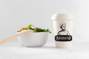 Разработка логотипа для службы доставки еды «Император» — фото 3