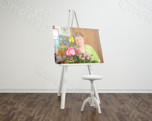 Фотокартина на холсте 50х40см «Бабушка» — фото 2