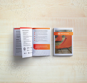 Презентация производственной компании «NIKO works group» буклет А5 на английском языке — фото 1