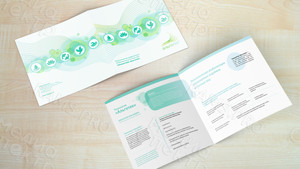 Буклет 22х20см «Альготек: Пруды-водоемы» — фото 1