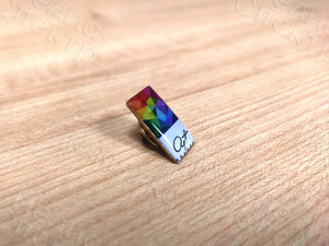 Значок с логотипом студии танцев «Арт Квадрат» — фото 5