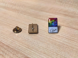 Значок с логотипом студии танцев «Арт Квадрат» — фото 6