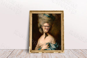 Фотокартина-монтаж на холсте 25х30см «Бабушка княгиня» — фото 2