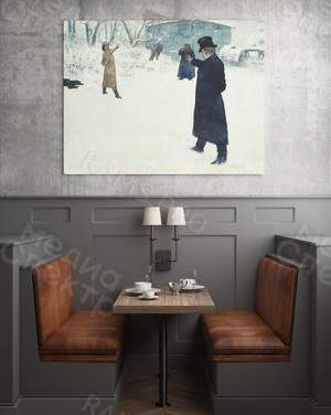 Фотокартина на холсте 80х60см «Дуэль» — фото 1