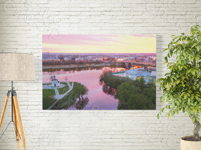 Фотокартина на холсте 80х50см «Тверь» — фото