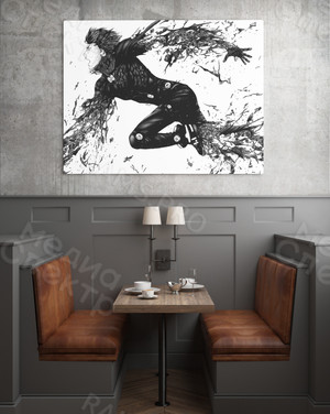 Фотокартина на холсте 60х40см «Gantz» — фото 2