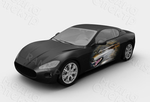 Наклейки на кузов авто «Волк» — фото 2