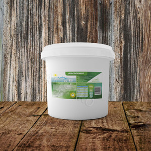 Этикетки на тару 5 литров «Корм для рыб» — фото