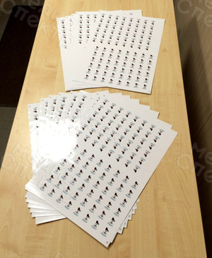 Наклейки 30мм на стаканчики для кофе «TODAY» — фото 2