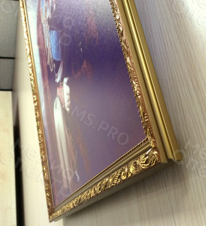 Фотокартина-монтаж на холсте 50х70см «Казак-полковник» — фото 1