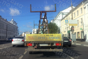 Щиты из композита на борта грузовика ISUZU «Окна Люкс» — фото 1