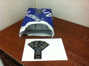 Визитка для магазина автозапчастей «ОпельПлюс» — фото 2