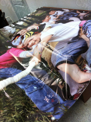 Баннер 1.4х1.5м «Дети тянут канат» — фото 1