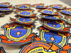 Шеврон 90х100мм с вышивкой логотипа «ГАЗОСПАС» — фото 1