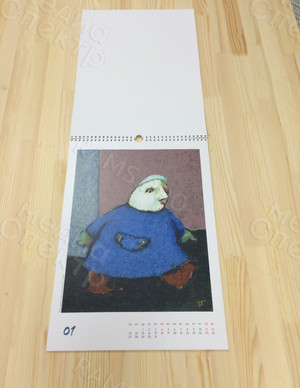 Календарь А3 настенный перекидной «Дмитрий Глуговский» на 2020г. — фото 2