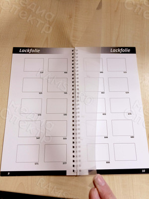 Каталог на пружине 14х27cм «Натяжные потолки» — фото 3