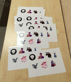 Наклейки сборные «Художники» — фото 1