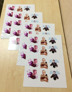 Наклейки сборные «Художники» — фото 9