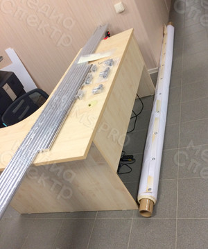 Press Wall 5х3м для гимназии № 2 г. Нелидово — фото 4