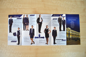 Буклет-каталог 4 фальца «Школьная форма» — фото 3