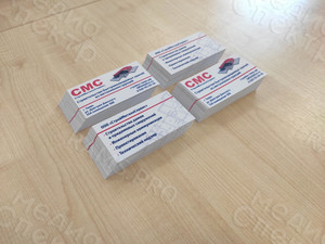 Визитка для строительной компании «СтройМеталлСервис» — фото 3