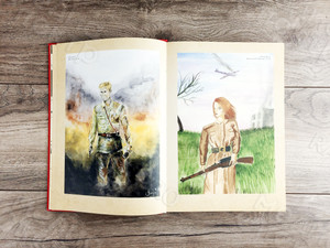 «Книга памяти лихославльцев» твердая обложка, формат А4, тиснение «золото» — фото 22