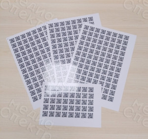Наклейки с QR-кодом на календарь СтроимДоМ 2021 — фото 1