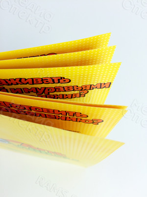 Буклет А6-инструкция к муравьиной ферме бренда «АнтВилл» — фото 3