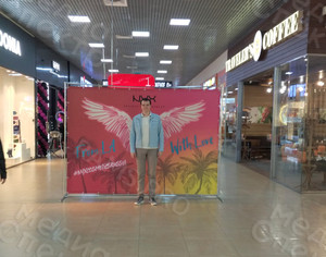 Press Wall 3х2.2м «NYX MAKEUP» — фото 9