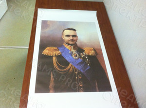 Фотокартина-монтаж на холсте 40х60см «Генерал Владислав» — фото 4