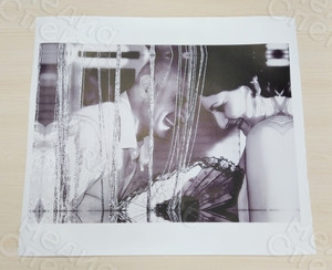 Фотокартина на холсте 60х40см «Двое с веером» — фото 2