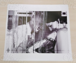 Фотокартина на холсте 60х40см «Двое с веером» — фото 1