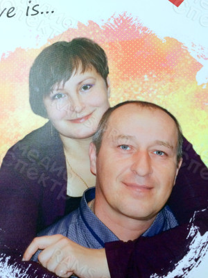 Фотокартина в стиле Love is на холсте 50х70см «Вместе 25 лет» — фото 6