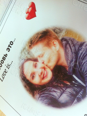 Фотокартина в стиле Love is на холсте 30х40см «Учащенно бьется сердце» — фото 3