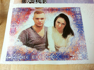 Фотокартина в стиле дрим-арт на холсте 40х30см — фото 3