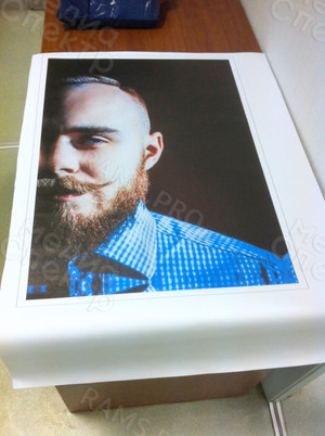 Фотокартина на холсте 50х70см «Портрет мужчины» — фото 1