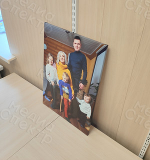 Фотокартина на холсте с подрамником 50х70см «Семья» — фото 5