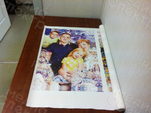 Фотокартина в стиле дрим-арт на холсте 40х60см «Семья» — фото 1