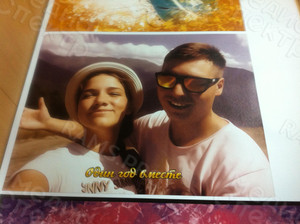 Фотокартина на холсте 40х30см «Один год вместе» — фото 1