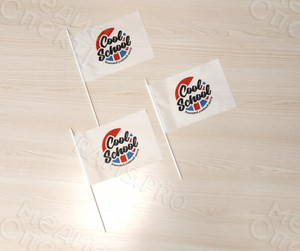 Флажки настольные с логотипом ЯЦ «COOL SCHOOL» — фото 1