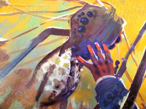 Картина на подрамнике 50х40см «Паук» — фото 4