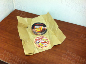 Круглые флаеры «ДЕКАБРИСТ и ДОДОпицца» — фото 2