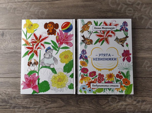 Книга стихов для детей «Утята-невидимки» формат А4, твердая обложка — фото 2