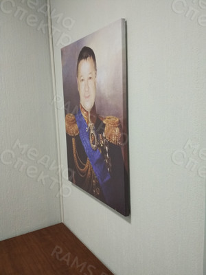 Фотокартина-монтаж на холсте 60х80см «Генерал» — фото 2