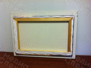 Картина-фотомонтаж на холсте 60х40см «Всадник на белом коне» — фото 4