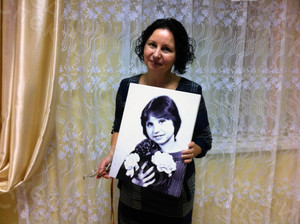 Фотокартина на холсте 30х40см «Татьяна» — фото 2