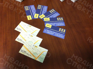 Визитка со схемой проезда «Юкка» — фото 6