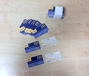 Визитка со схемой проезда «Юкка» — фото 1