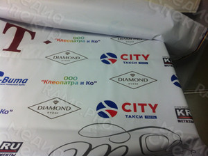 Press Wall 3х2.2м для презентации «Ресторан Президент» — фото 2