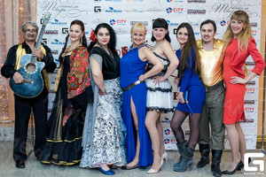 Press Wall 3х2.2м для презентации «Ресторан Президент» — фото 5